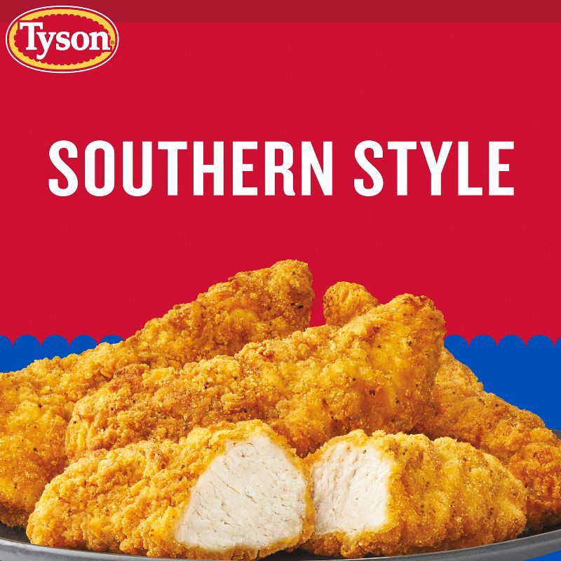slide 7 of 12, Tyson All Natural Southern Breast Tenderloins - Frozen - 25oz, 25 oz