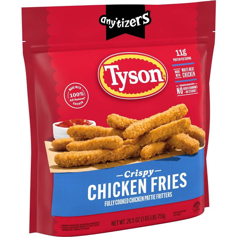 slide 2 of 5, Tyson Any'tizers Homestyle Chicken Fries - Frozen - 26.5oz, 26.5 oz