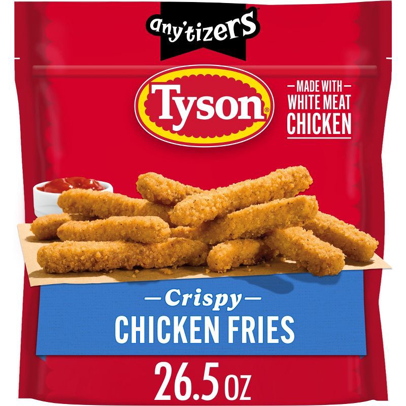slide 1 of 7, Tyson Any'tizers Homestyle Chicken Fries - Frozen - 26.5oz, 26.5 oz