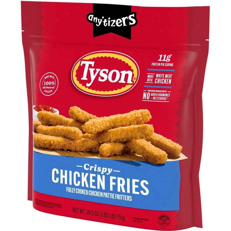 slide 9 of 11, Tyson Any'tizers Homestyle Chicken Fries - Frozen - 26.5oz, 26.5 oz