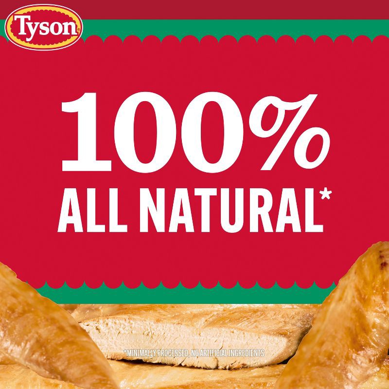 slide 4 of 8, Tyson Thin Sliced Trimmed & Ready Boneless & Skinless Chicken Breast - Frozen - 2.25lbs, 2.25 lb