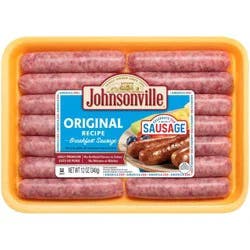 Johnsonville Original Recipe Breakfast Sausage - 12oz: Pork