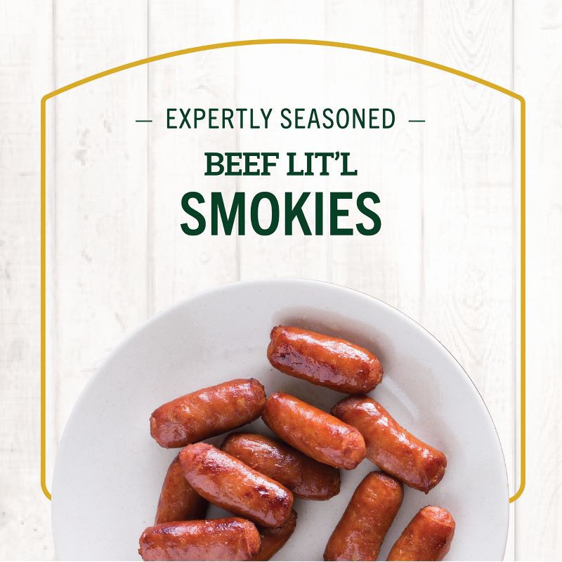 slide 6 of 10, Hillshire Farm Beef Lit'l Smokies Smoked Sausage - 12oz, 12 oz