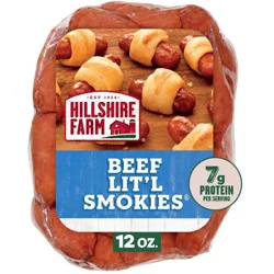Hillshire Farm Beef Lit'l Smokies Smoked Sausage - 12oz
