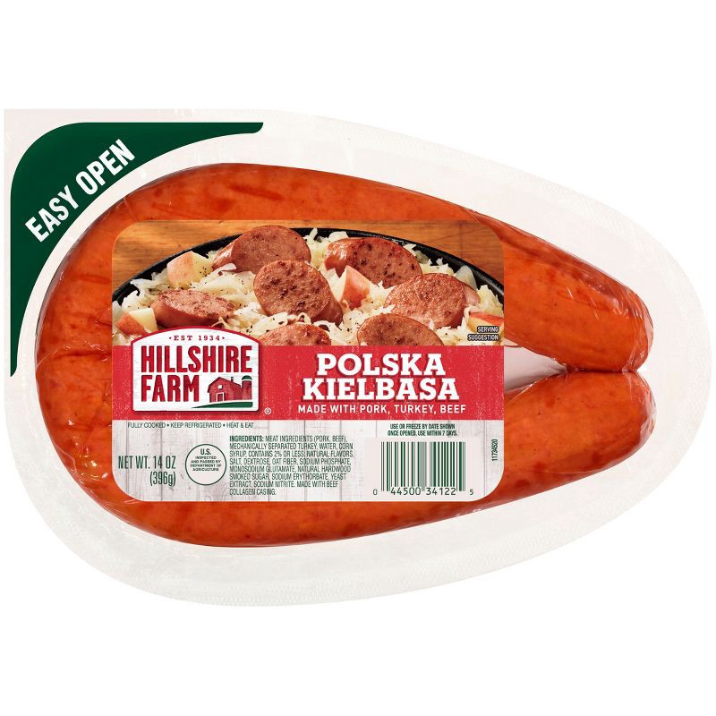 slide 1 of 10, Hillshire Farm Polska Kielbasa Smoked Sausage Rope - 14oz, 14 oz