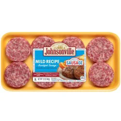 Johnsonville Original Recipe Breakfast Sausage Patties - 12oz: Pork