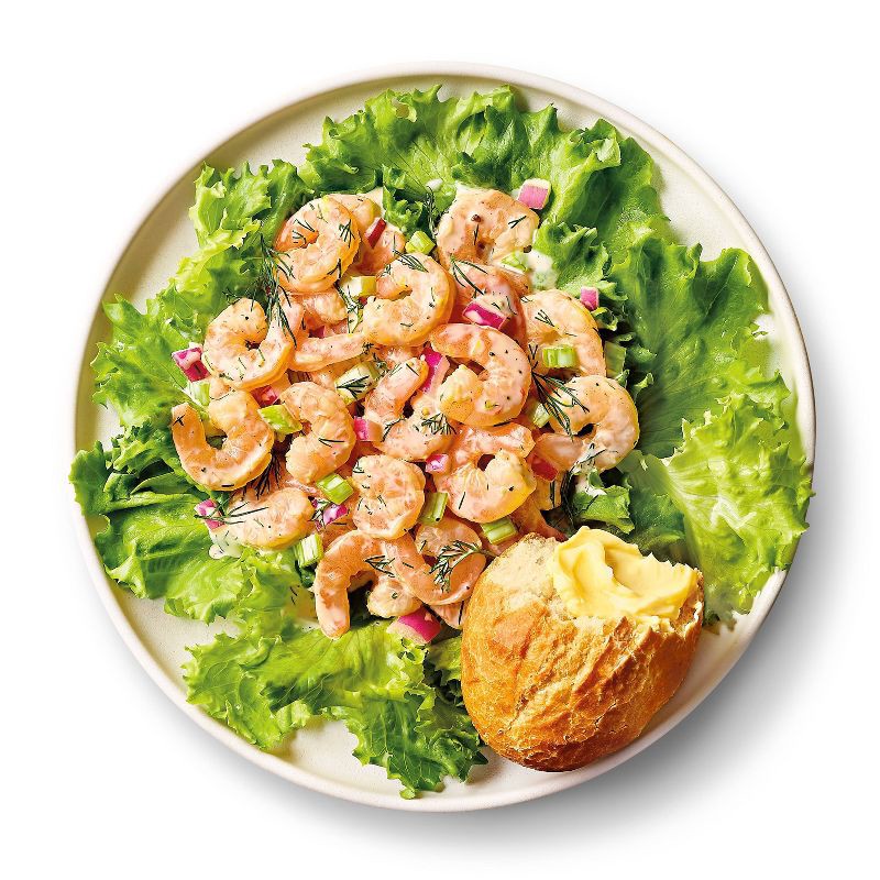 slide 4 of 6, Small Tail Off Peeled & Deveined Cooked Shrimp - Frozen - 71-90ct/16oz - Good & Gather™, 71 ct; 90 ct, 16 oz
