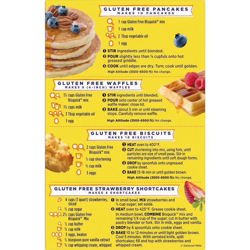 slide 4 of 11, Bisquick Gluten Free Pancake & Baking Mix - 16oz, 16 oz