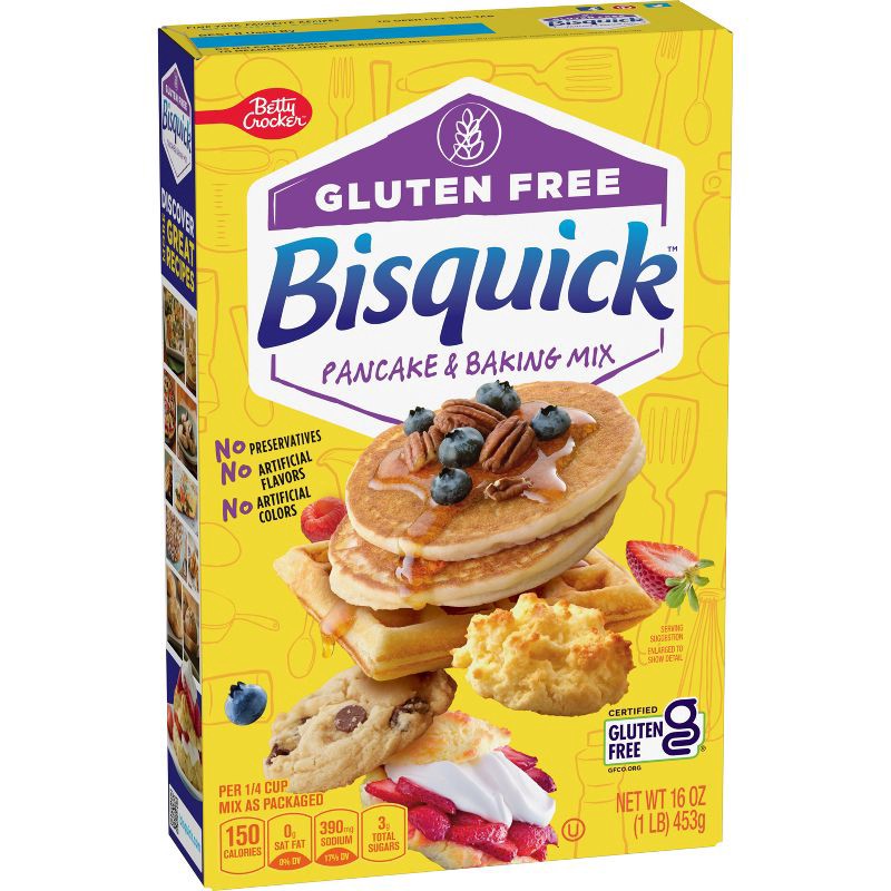 slide 11 of 11, Bisquick Gluten Free Pancake & Baking Mix - 16oz, 16 oz