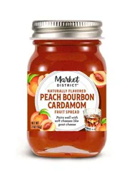 Market District Peach Bourbon Cardamom Preserves