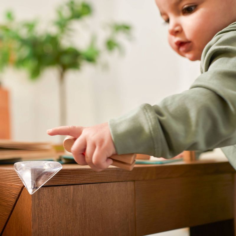 slide 6 of 10, Safety 1st Clearly Soft Corner Guards - 4pk, 4 ct