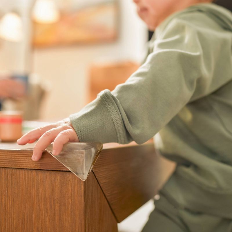 slide 7 of 10, Safety 1st Clearly Soft Corner Guards - 4pk, 4 ct