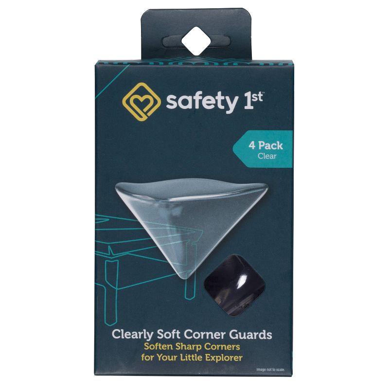 slide 1 of 6, Safety 1st Clearly Soft Corner Guards - 4pk, 4 ct