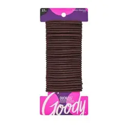 Goody Ouchless Elastics - Brown - 37ct