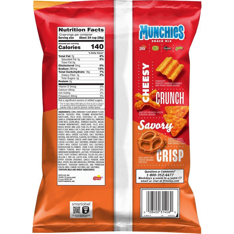 slide 2 of 3, Munchies Cheese Fix Flavored Snack Mix - 13oz, 13 oz