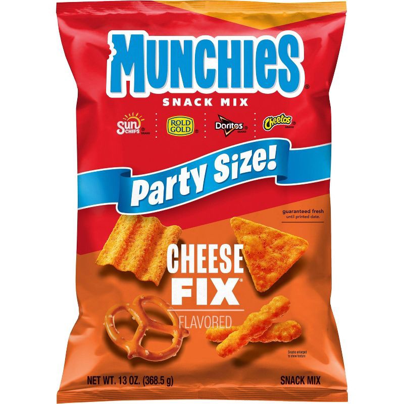 slide 1 of 3, Munchies Cheese Fix Flavored Snack Mix - 13oz, 13 oz