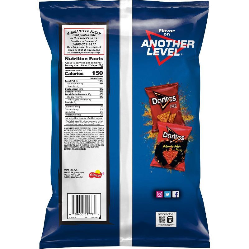 slide 2 of 4, Doritos Cool Ranch Flavor Party Size Tortilla Chips - 14.5oz, 14.5 oz