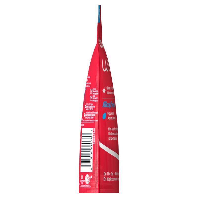 slide 11 of 12, Colgate Max Fresh Wisp Disposable Travel Toothbrushes - Mini - Peppermint - Trial Size -24ct, 24 ct