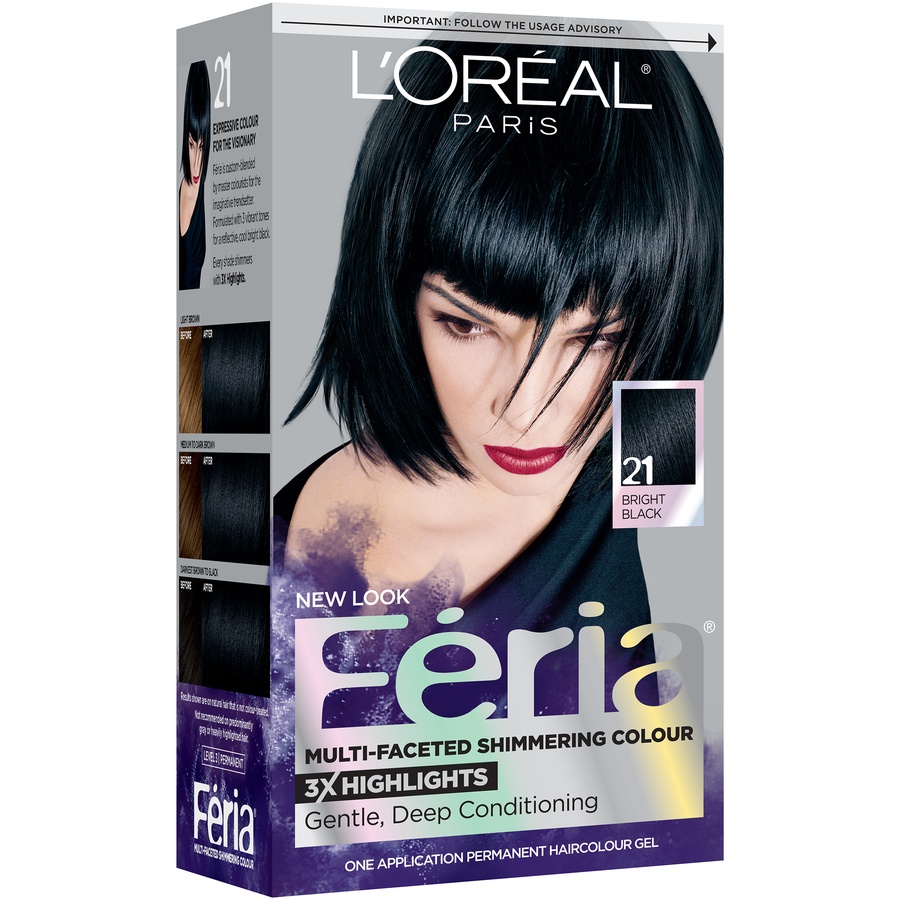 slide 3 of 8, L'Oreal Paris Feria Permanent Hair Color, 1 ct