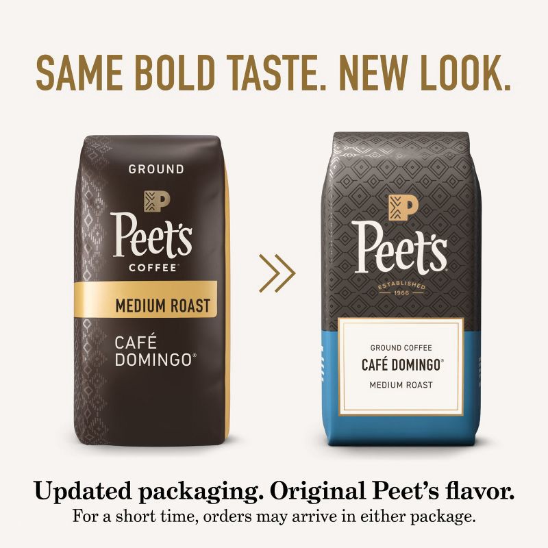 slide 3 of 10, Peet's Coffee Peet's Café Domingo Medium Roast Ground Coffee - 10.5oz, 10.5 oz