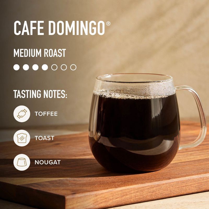slide 4 of 10, Peet's Coffee Peet's Café Domingo Medium Roast Ground Coffee - 10.5oz, 10.5 oz
