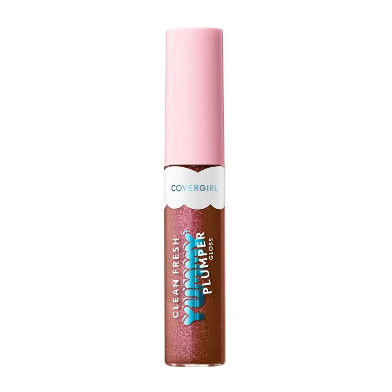 slide 8 of 8, COVERGIRL Clean Fresh Yummy Gloss Plumper - Like You a Choco-lot - 0.33 fl oz, 0.33 fl oz