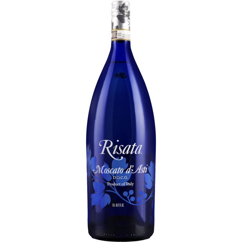slide 1 of 2, Risata Moscato d'Asti D.O.C.G. White Wine - 1.5L Bottle, 1.5 liter
