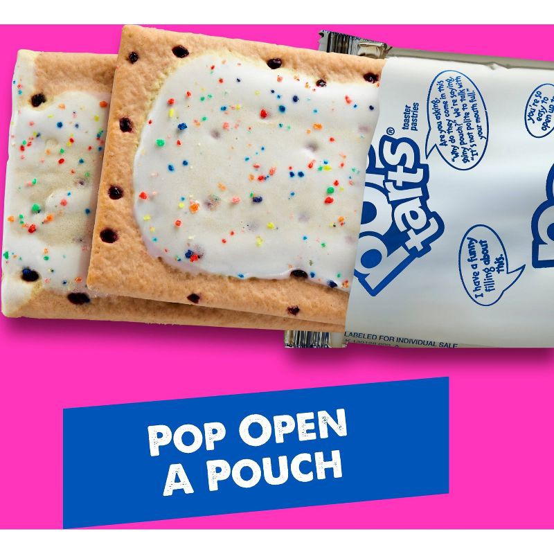 slide 5 of 10, Pop-Tarts Frosted Blueberry Pastries - 12ct / 20.3oz, 12 ct; 20.3 oz