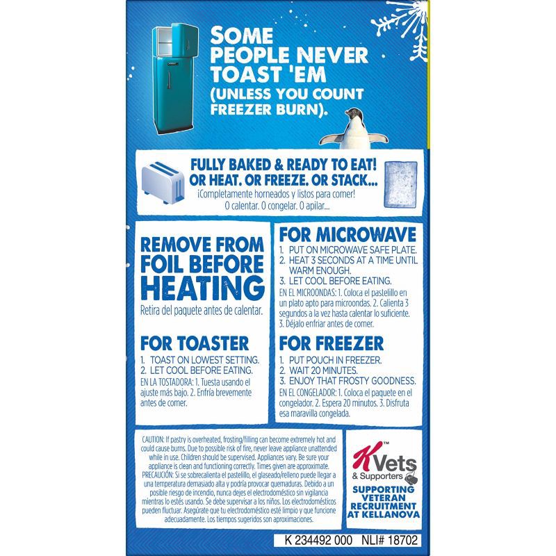 slide 9 of 10, Pop-Tarts Frosted Blueberry Pastries - 12ct / 20.3oz, 12 ct; 20.3 oz