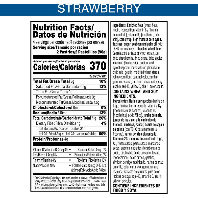 slide 9 of 12, Pop-Tarts Frosted Strawberry Pastries - 8ct/13.5oz, 8 ct; 13.5 oz