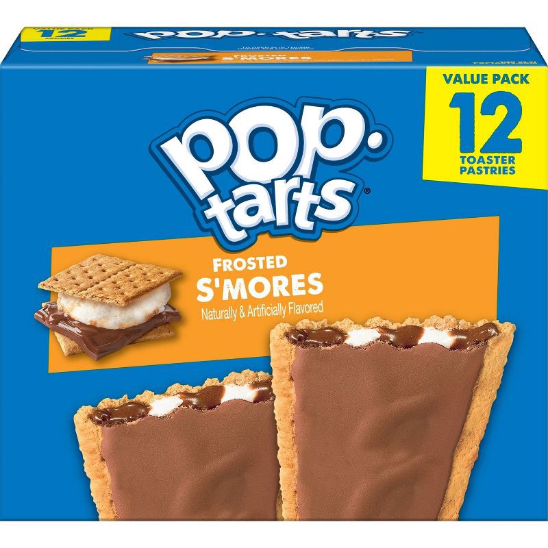 slide 1 of 10, Pop-Tarts Frosted S'mores Pastries - 12ct/20.3oz, 12 ct; 20.3 oz