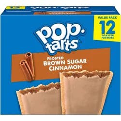 Pop-Tarts Frosted Brown Sugar Cinnamon Pastries - 12ct/20.31oz