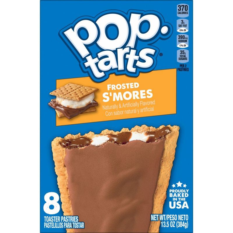 slide 10 of 11, Pop-Tarts Frosted S'mores Pastries - 8ct/13.5oz, 8 ct; 13.5 oz