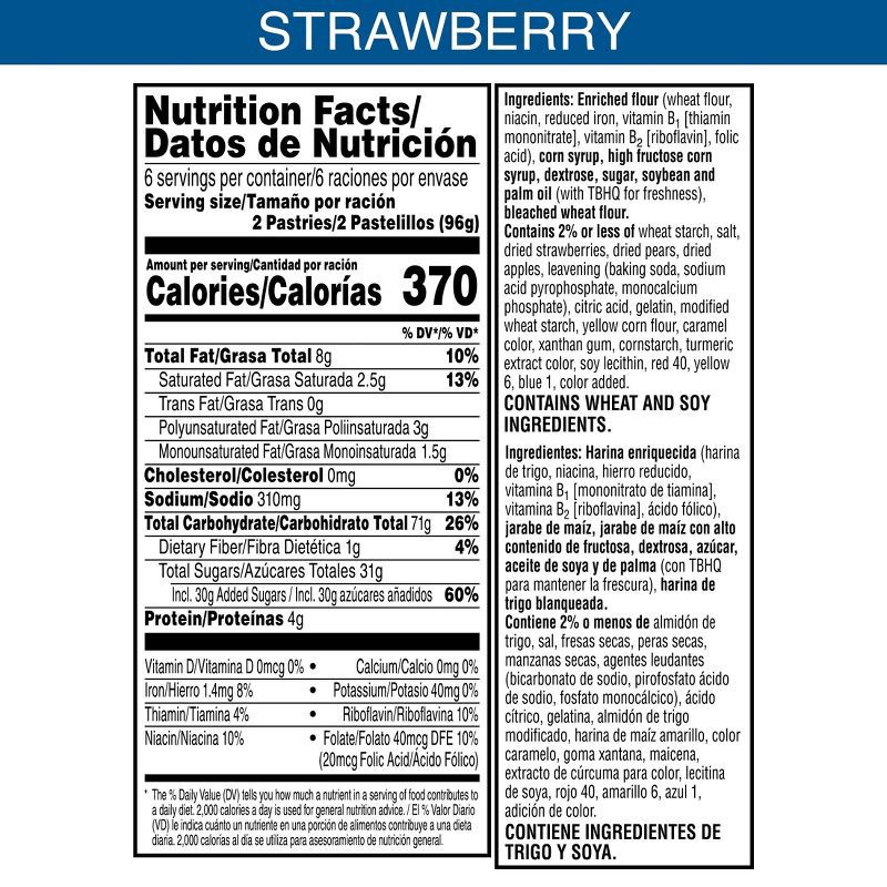 slide 8 of 10, Pop-Tarts Frosted Strawberry Pastries - 12ct/20.3oz, 12 ct; 20.3 oz