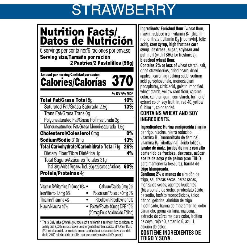 slide 8 of 10, Pop-Tarts Frosted Strawberry Pastries - 12ct/20.3oz, 12 ct; 20.3 oz