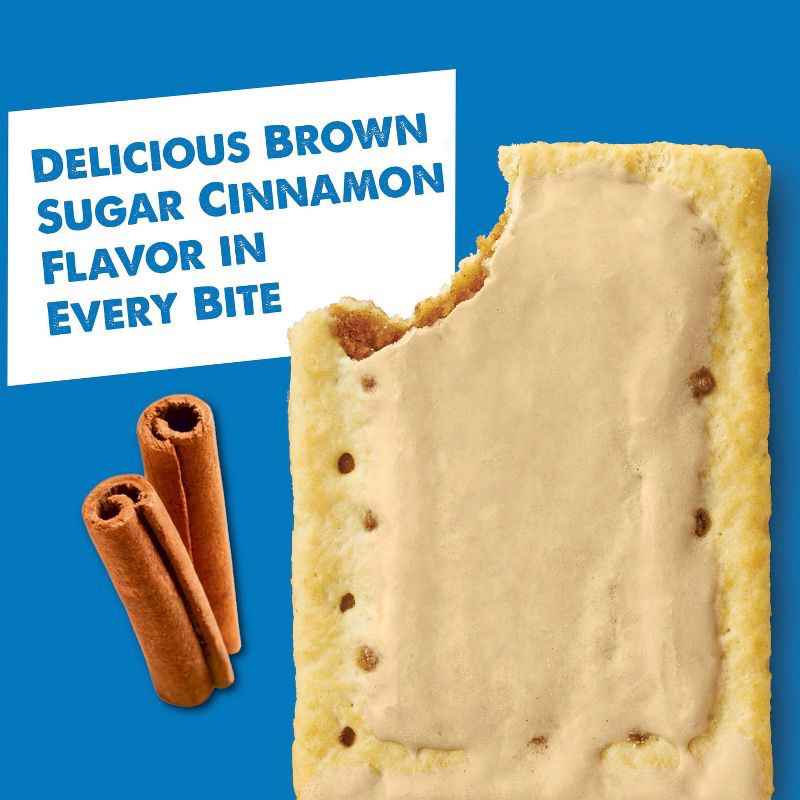 slide 3 of 10, Pop-Tarts Frosted Brown Sugar Cinnamon Pastries - 8ct/13.5oz, 8 ct; 13.5 oz