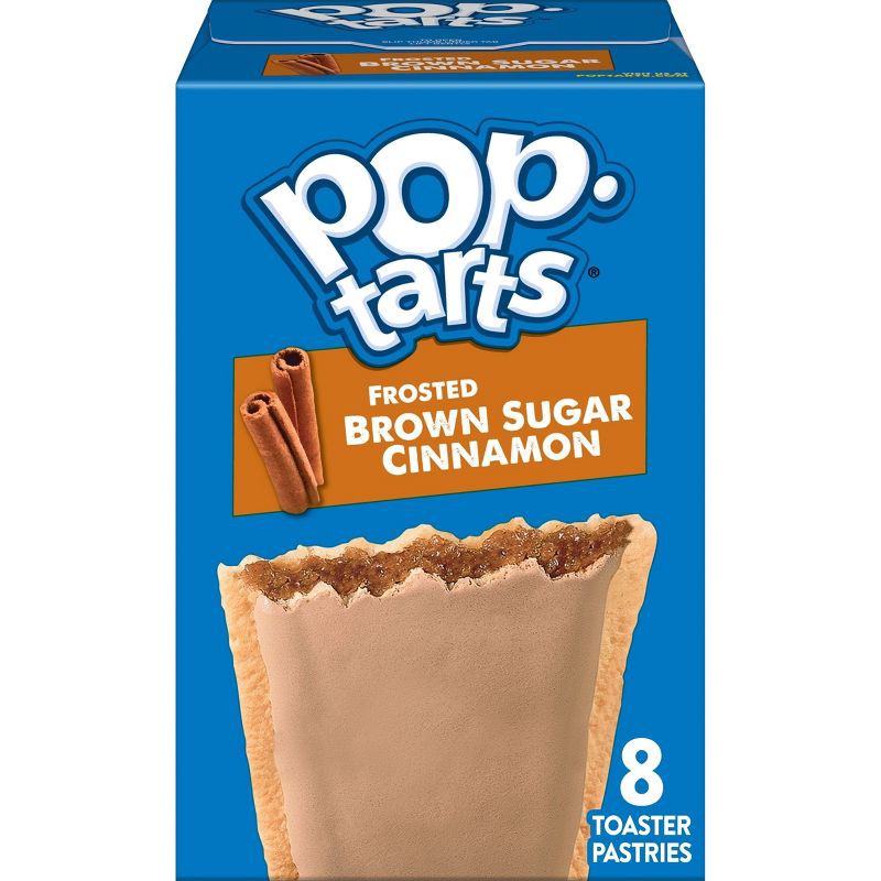 slide 1 of 11, Pop-Tarts Frosted Brown Sugar Cinnamon Pastries - 8ct/13.5oz, 8 ct; 13.5 oz