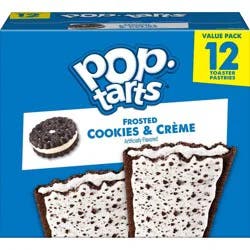 Pop-Tarts Frosted Cookies & Crème Pastries - 12ct/20.3oz