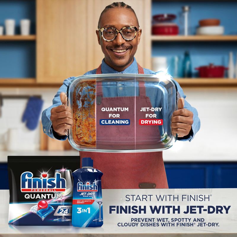 Finish Jet-Dry Rinse Aid, Dishwasher Rinse & Drying Agent - 23 fl oz 23 fl  oz