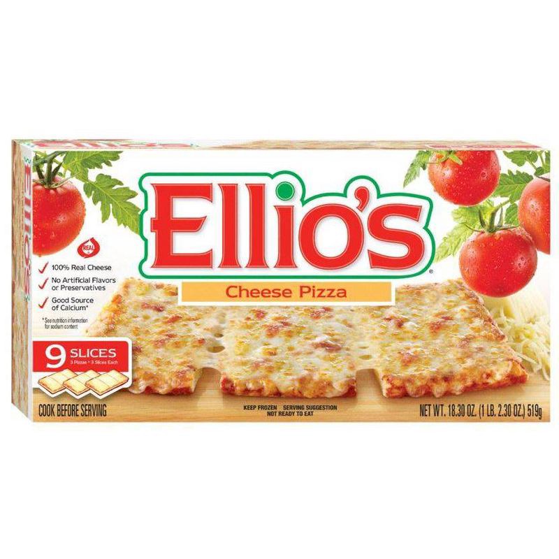 slide 1 of 7, Ellios Ellio's Cheese Frozen Pizza - 18.3oz, 18.3 oz