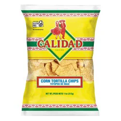 Calidad Yellow Corn Tortilla Chips - 11oz