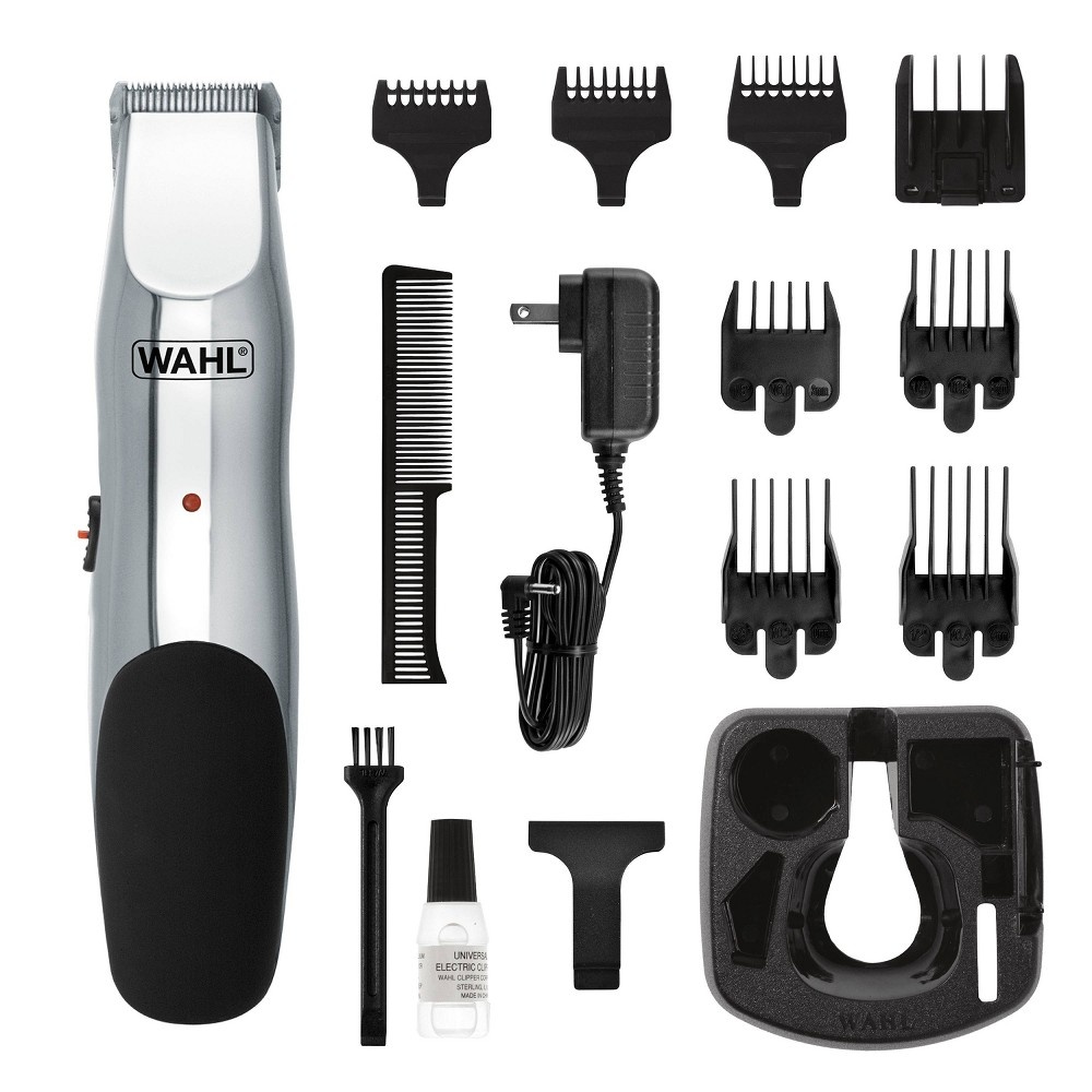 slide 2 of 4, Wahl Beard & Stubble Rechargeable Men's Beard & Facial Trimmer with Soft Touch Grip - 9916-4301, 1 ct