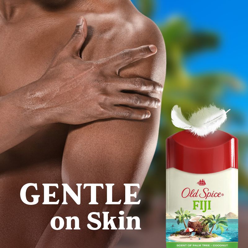 slide 6 of 11, Old Spice Men's Fiji with Palm Tree Antiperspirant & Deodorant - 2.6oz/2pk, 2 ct; 2.6 oz