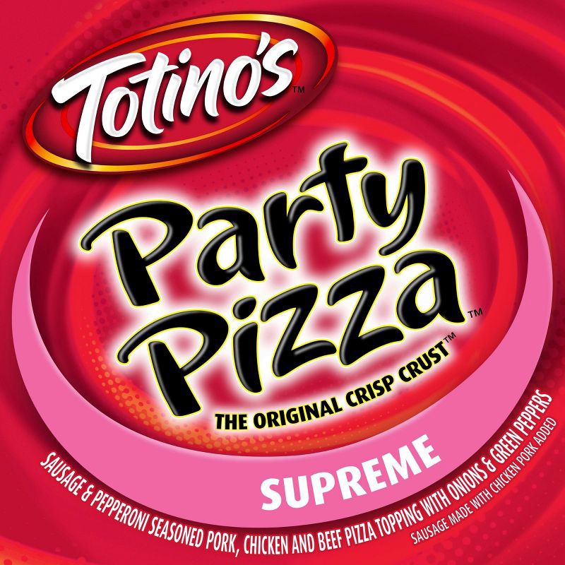 slide 2 of 11, Totino's Supreme Party Frozen Pizza - 10.9oz, 10.9 oz