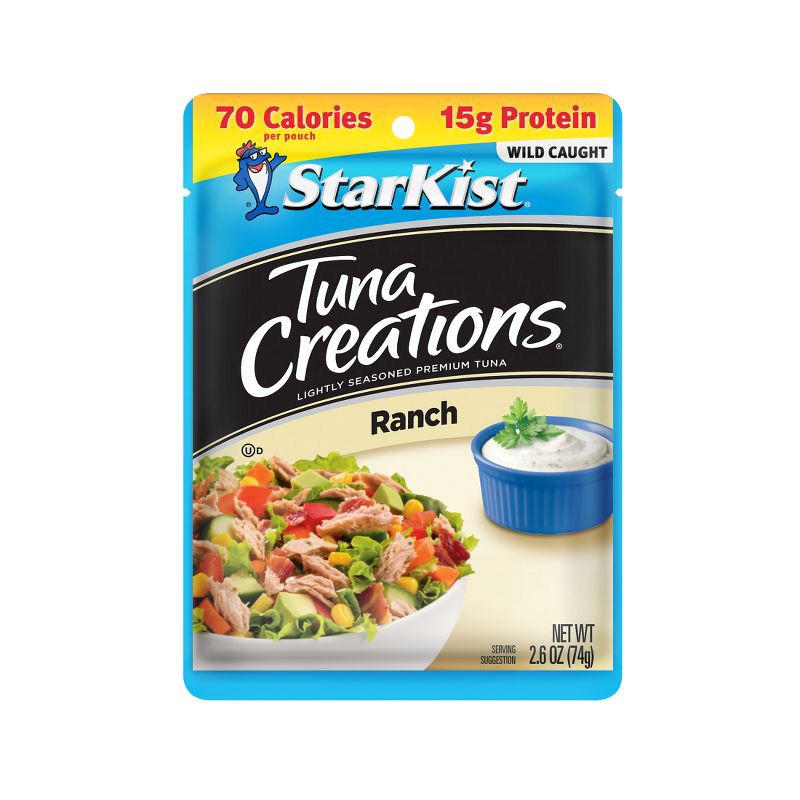 slide 1 of 5, StarKist Tuna Creations Ranch Pouch - 2.6oz, 2.6 oz