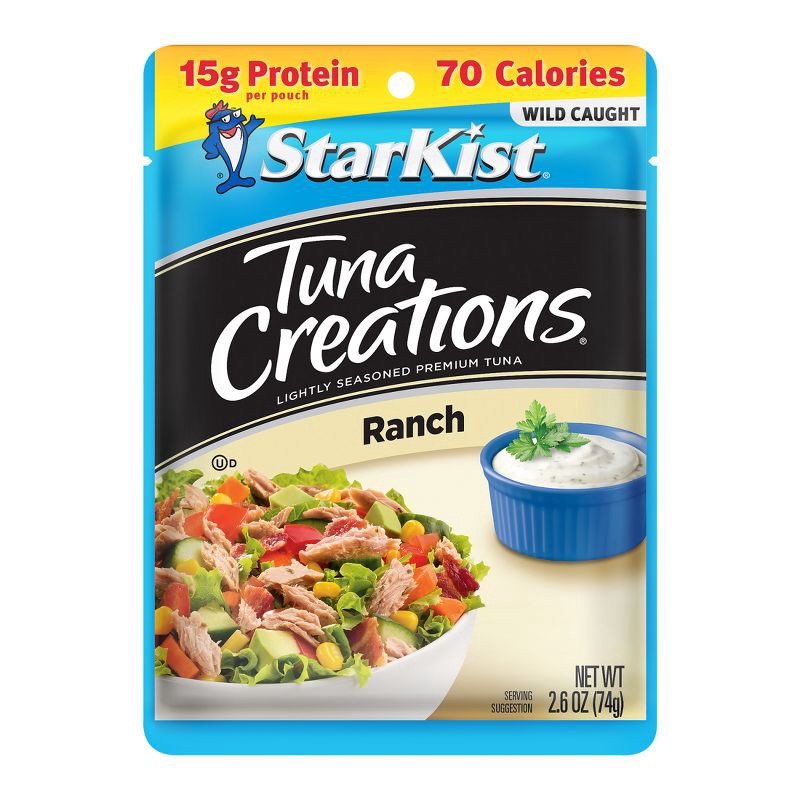 slide 1 of 5, StarKist Tuna Creations Ranch Pouch - 2.6oz, 2.6 oz