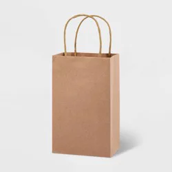 XSmall Jr Tote Kraft Gift Bag Natural - Spritz™