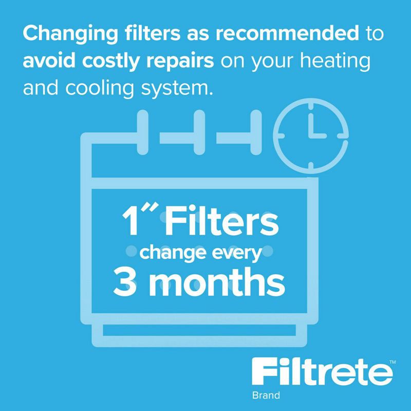 slide 6 of 11, Filtrete 16x20x1 2pk Allergen Bacteria and Virus Air Filter 1500 MPR: MERV 12, Electrostatic, Furnace Filter, 3-Month Use, 2 ct