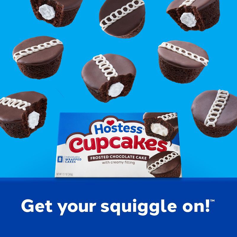 slide 5 of 9, Hostess Chocolate Cup Cakes - 12.7oz/8ct, 8 ct; 12.7 oz