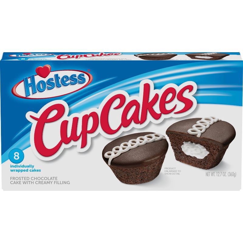 slide 7 of 12, Hostess Chocolate Cup Cakes - 8ct/12.7oz, 8 ct; 12.7 oz